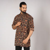 block printed men kurta