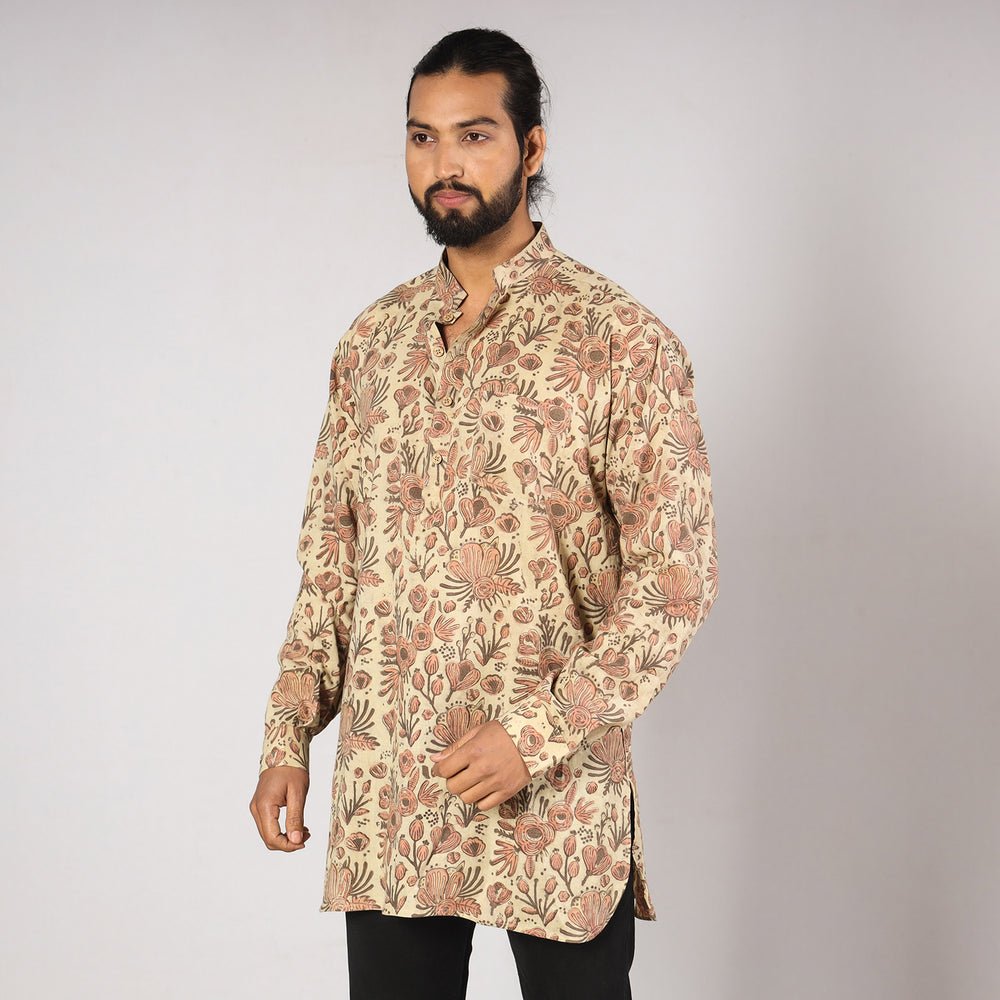 Block Printed Men Kurta
