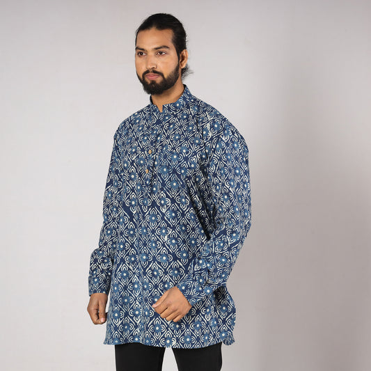 Block Printed Men Kurta
