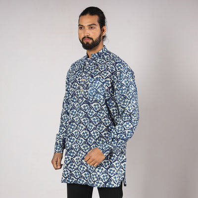 Block Printed Men Kurta
