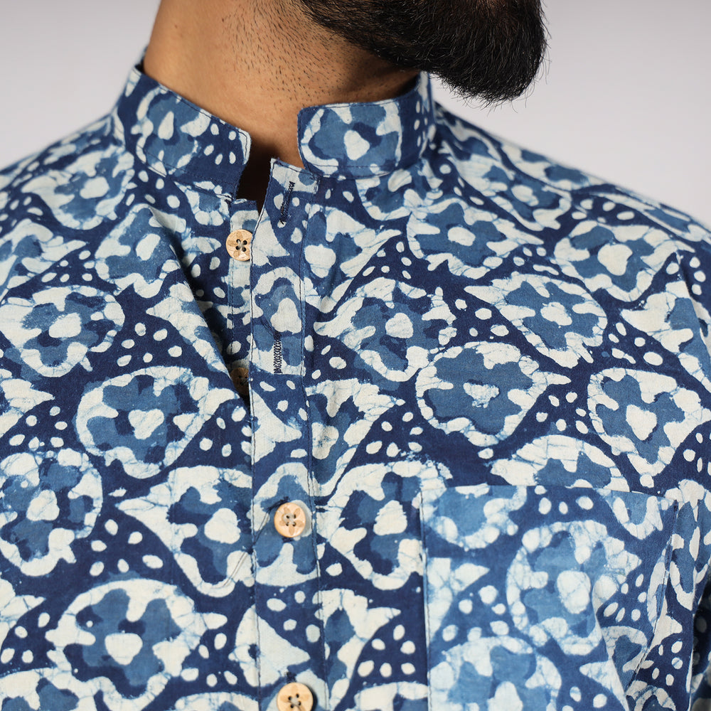 Block Printed Men Kurta
