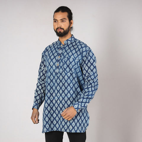 Block Printed Men Kurta
