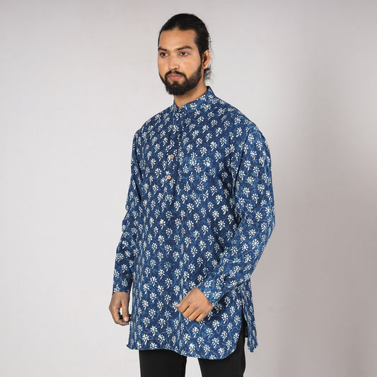 Block Printed Men Kurta
