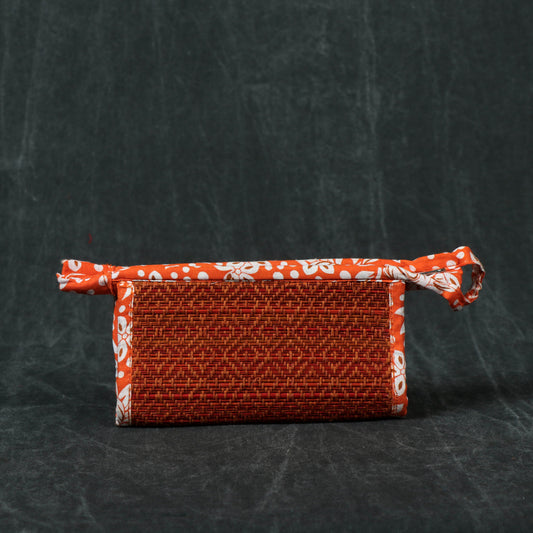 Madur Grass Pencil Pouch/ Cosmetic Bag/ Toilet Pouch of Midnapur