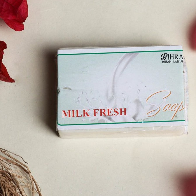 Bihra Handmade Natural Milk Fresh Soap (100gm)