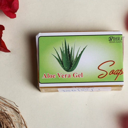 Bihra Handmade Natural Aloevera Soap (100gm)