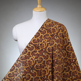 Buy Kalamkari Block Printed Cotton Fabric Online at iTokri.com