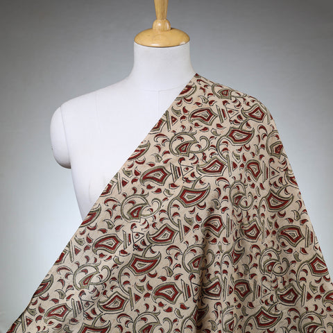  Kalamkari Block Printed Cotton Fabric 