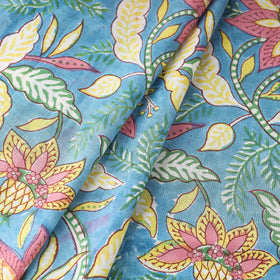 Sanganeri Block Printing Cotton Fabric
