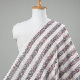 Buy Sanganeri Block Print Fabric - Floral Rajasthani