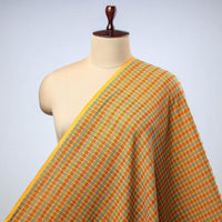 Yellow - Bodoweaves Handloom Cotton Fabric