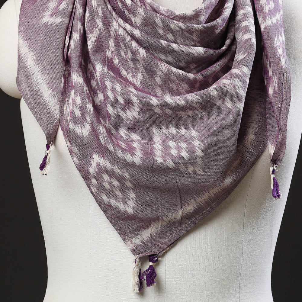 ikat cotton scarf