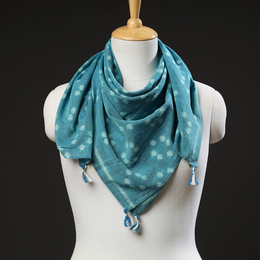 ikat cotton scarf