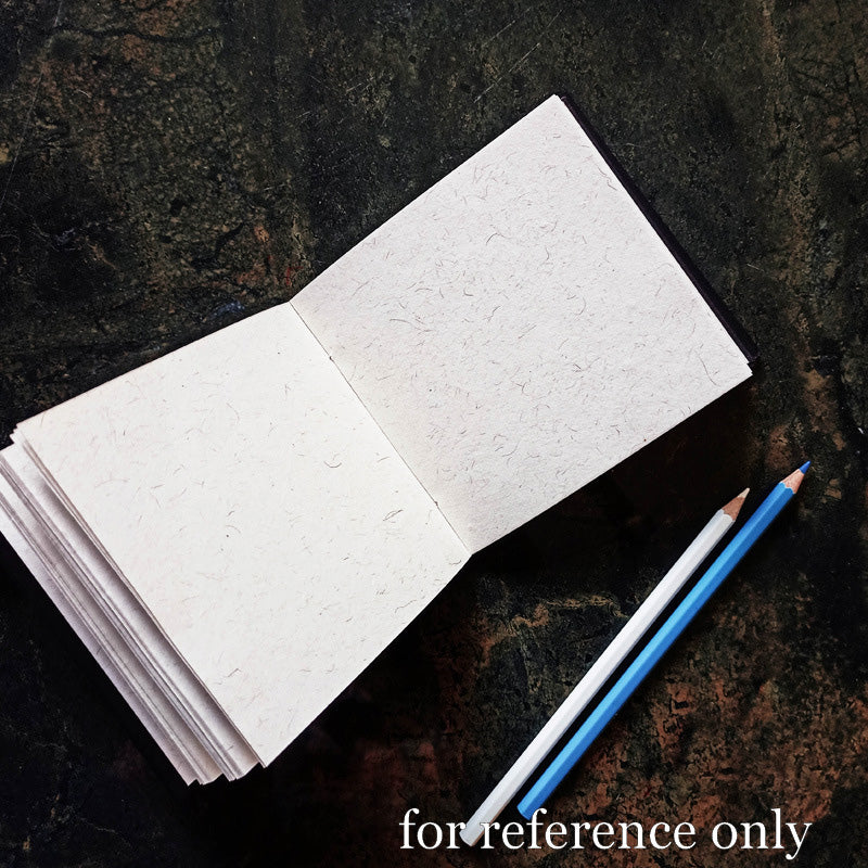 Handmade Unuled Paper Diary by SASHA