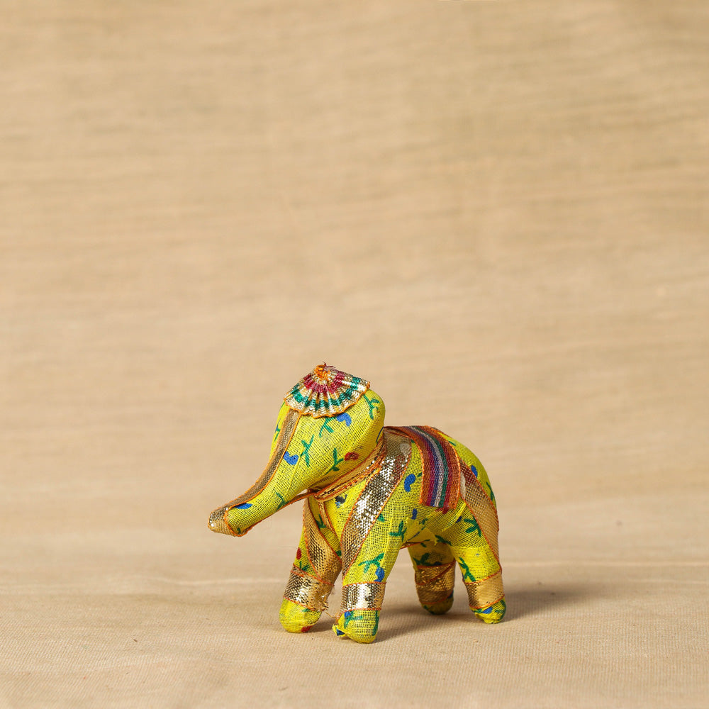 Rajasthani Elephant Handmade Toy / Home Decor (Small)