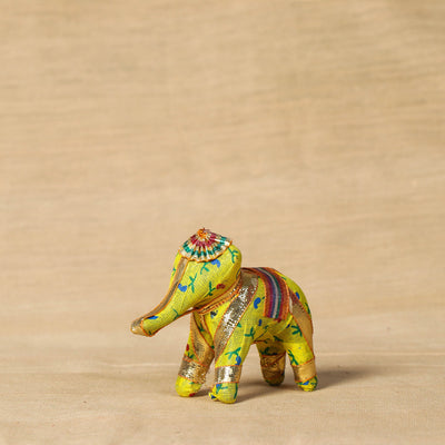 Rajasthani Elephant Handmade Toy / Home Decor (Small)