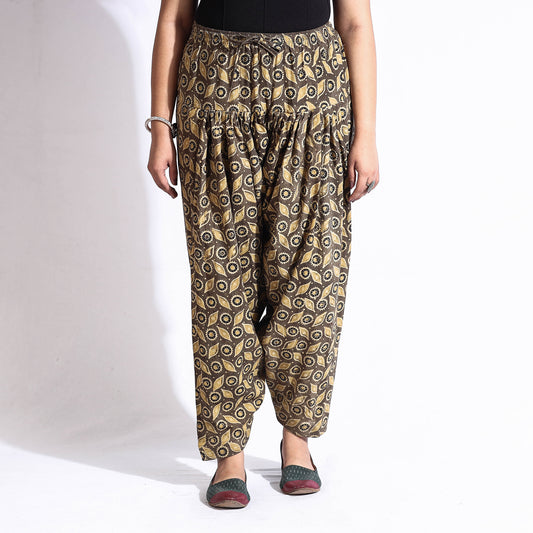 Jacquard legging with leopard motif - Black / Copper - Redsware