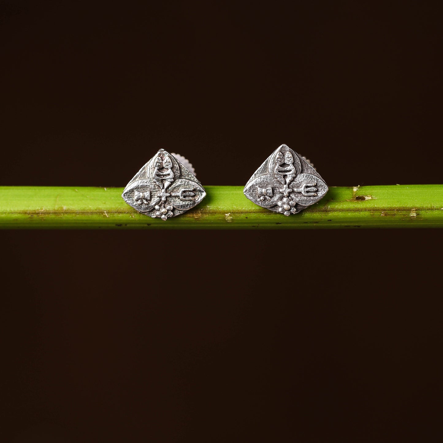 oxidised earrings