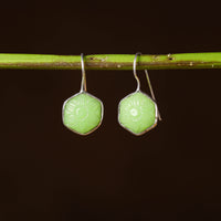 oxidised earrings