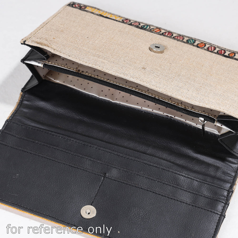 madhubani jute clutch