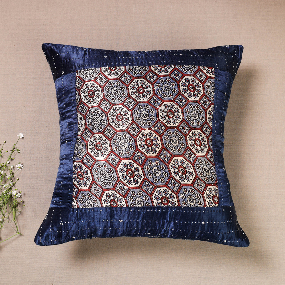 Ajrakh Cushion Cover