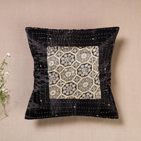 ajrakh cushion cover