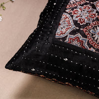 ajrakh cushion cover