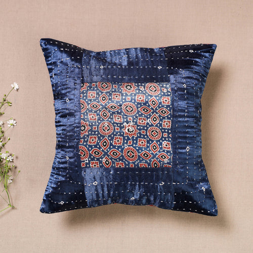 Ajrakh Cushion Cover