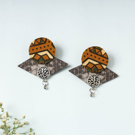 Handcrafted Fabart Earrings by Asalkaar