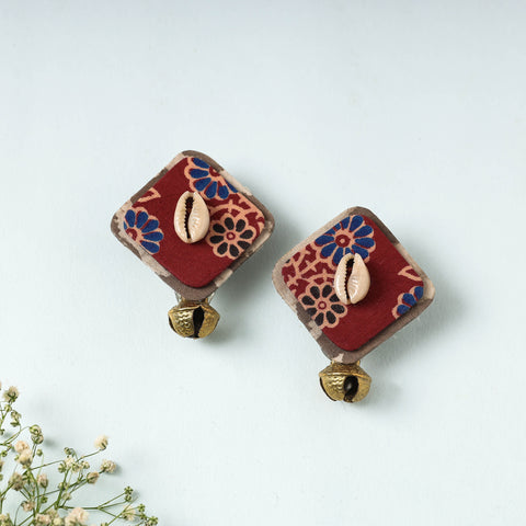 Buy Handcrafted Fabart Earrings by Asalkaar Online at iTokri.com