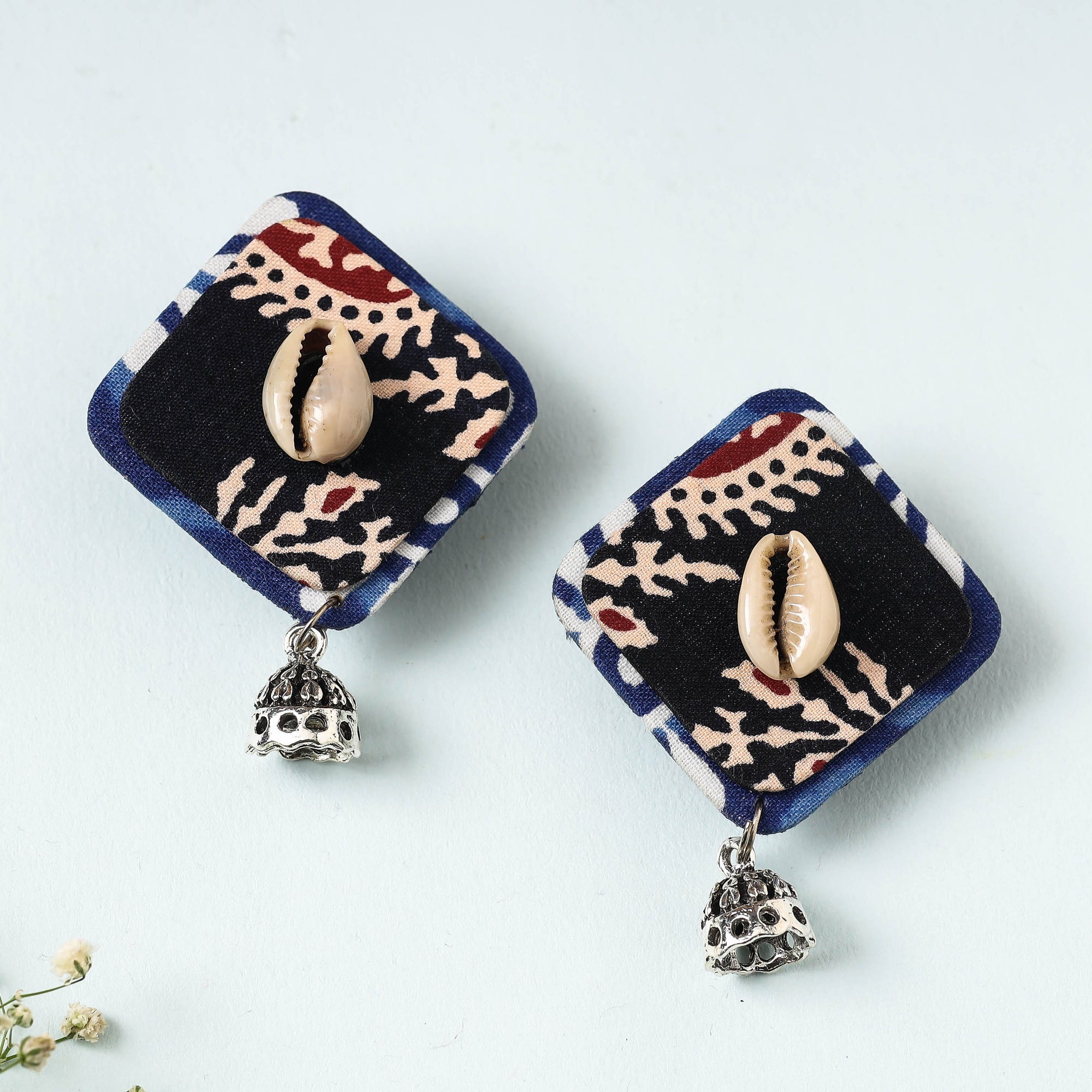  Handcrafted Fabart Earrings by Asalkaar 