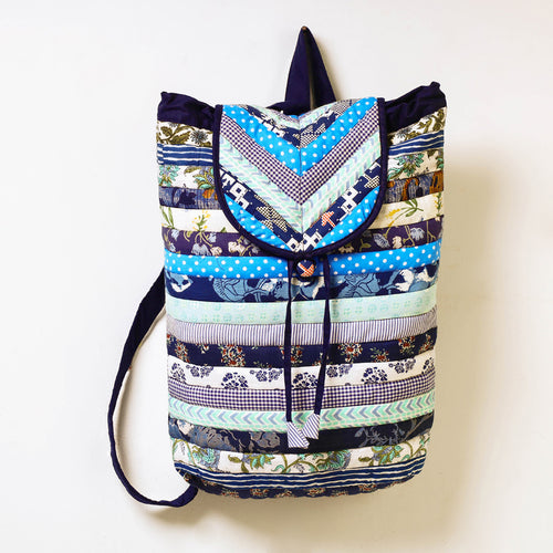  patchwork quilted backpack pithu bag