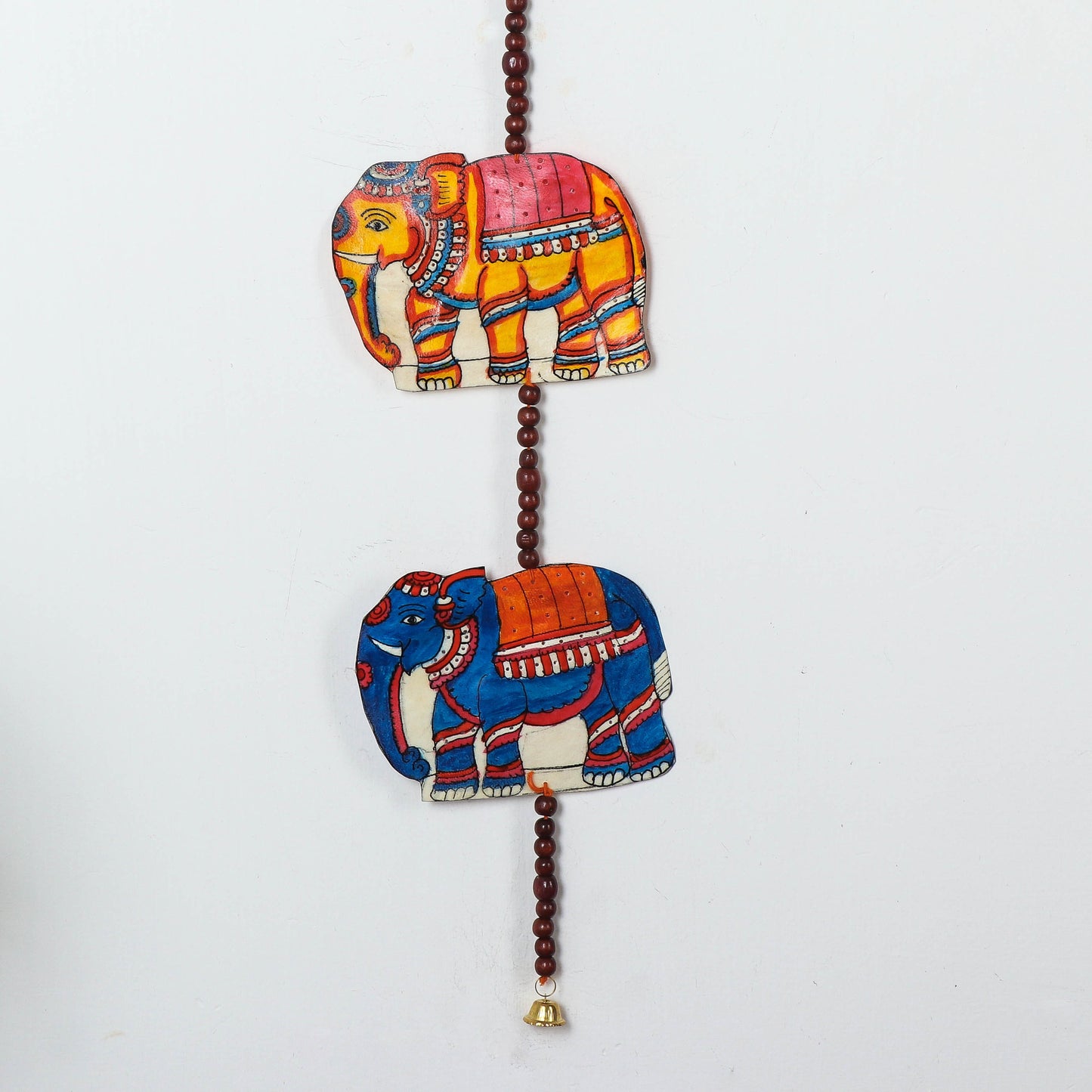 Elephant - Tholu Bommalata Leather Puppet Wall Hanging