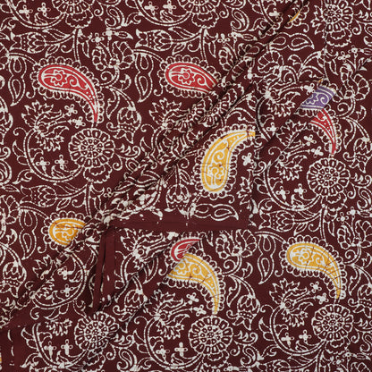 Brown - Exclusive Indonesian Style Batik Printing Cotton Fabric
