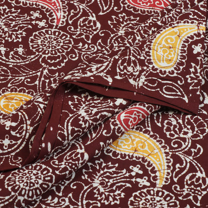 Brown - Exclusive Indonesian Style Batik Printing Cotton Fabric