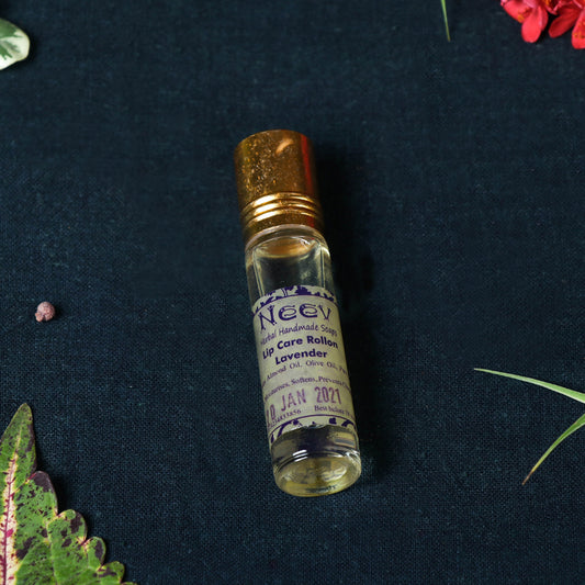 Natural Handmade Herbal Lipcare Rollon Lavender