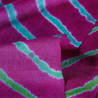 Leheria Tie-Dye Pure Tussar Silk Fabric