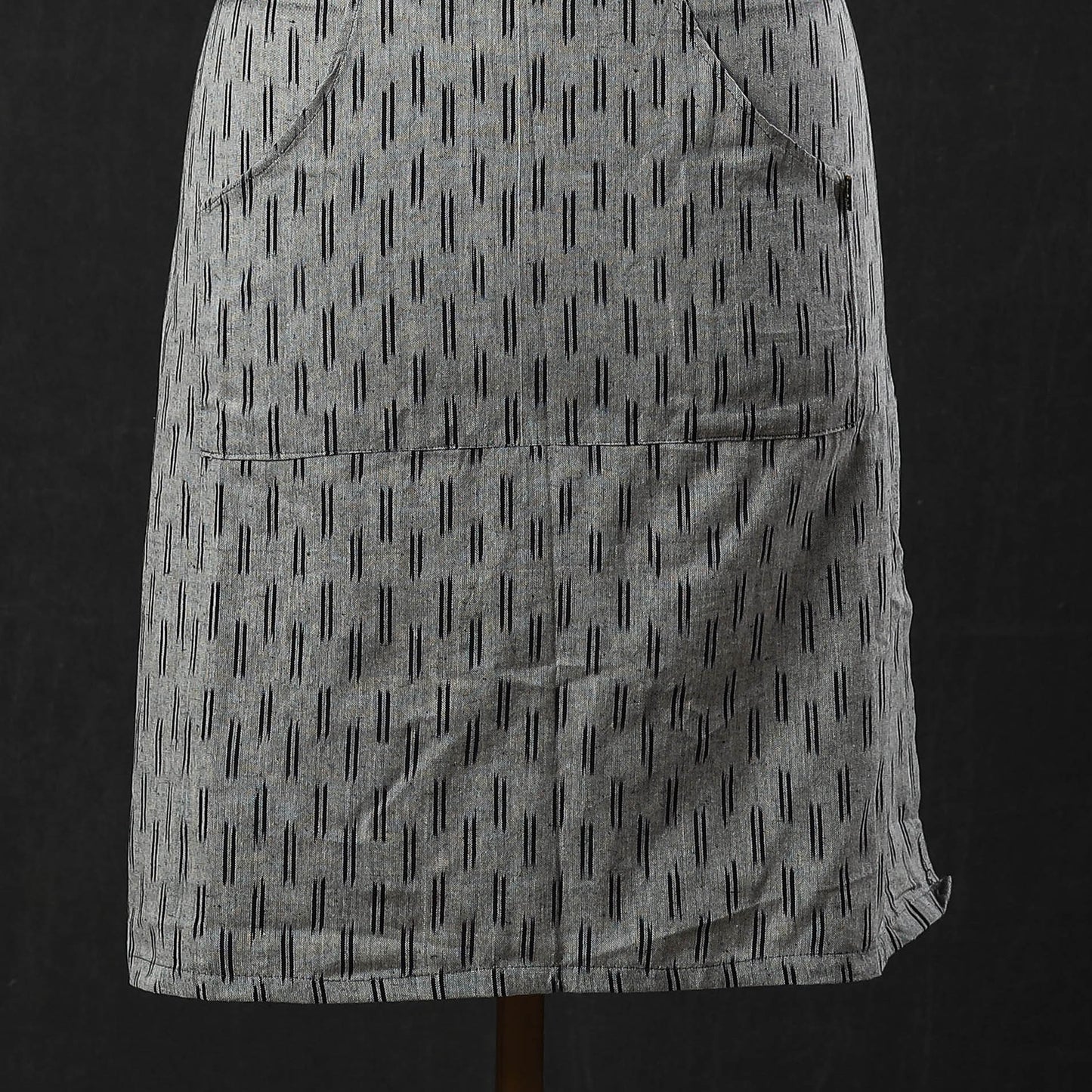 cotton apron with pockets 