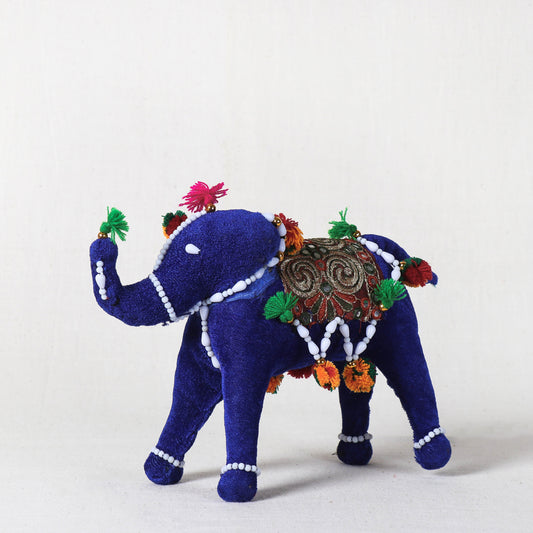 Elephant - Hand Embroidered & Bead Work Toy / Home Decor Item