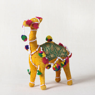 Camel - Hand Embroidered & Bead Work Toy / Home Decor Item