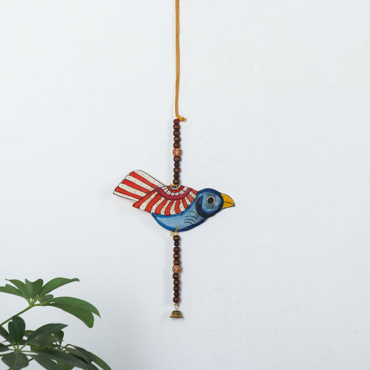 Bird - Tholu Bommalata Leather Puppet Wall Hanging