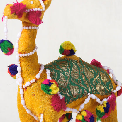 Camel - Hand Embroidered & Bead Work Toy / Home Decor Item