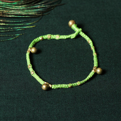 Tribal Odisha Dokra Threadwork Anklet