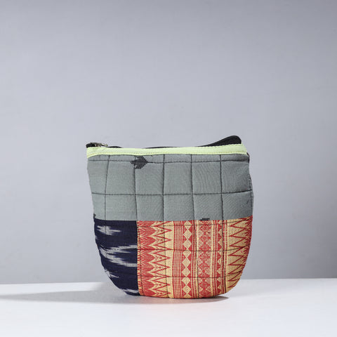 Handmade Cotton Fabric Quilted Patchwork Utility Pouch 