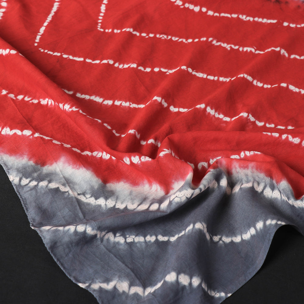 Shibori Tie-Dye Pure Cotton Scarf