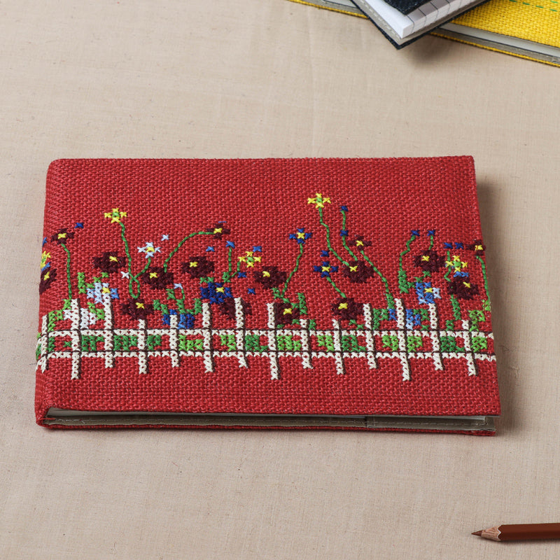 Hand Embroidered Sketchbook