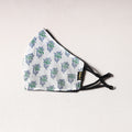  Sanganeri Block Printing Cotton 3 Layer Snug Fit Face Cover 
