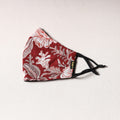  Sanganeri Block Printing Cotton 3 Layer Snug Fit Face Cover 