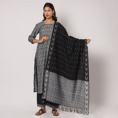 Pochampally Ikat Kurta Set