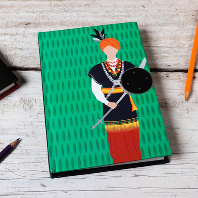 Meghalaya Khasi Tribe Handmade Notebook